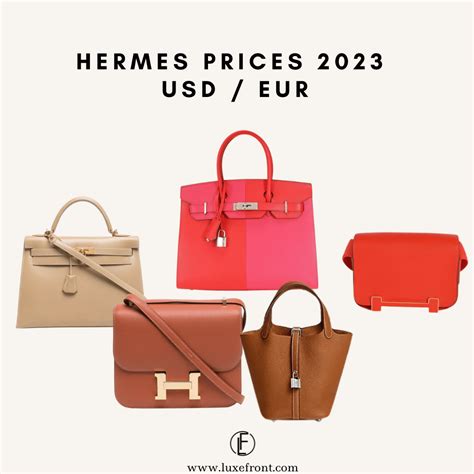 hermes bags and prices|hermes handbags price list.